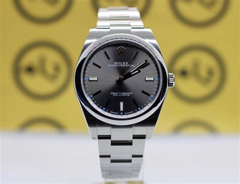 rolex oyster perpetual 114300 watch|Rolex Oyster Perpetual dark rhodium.